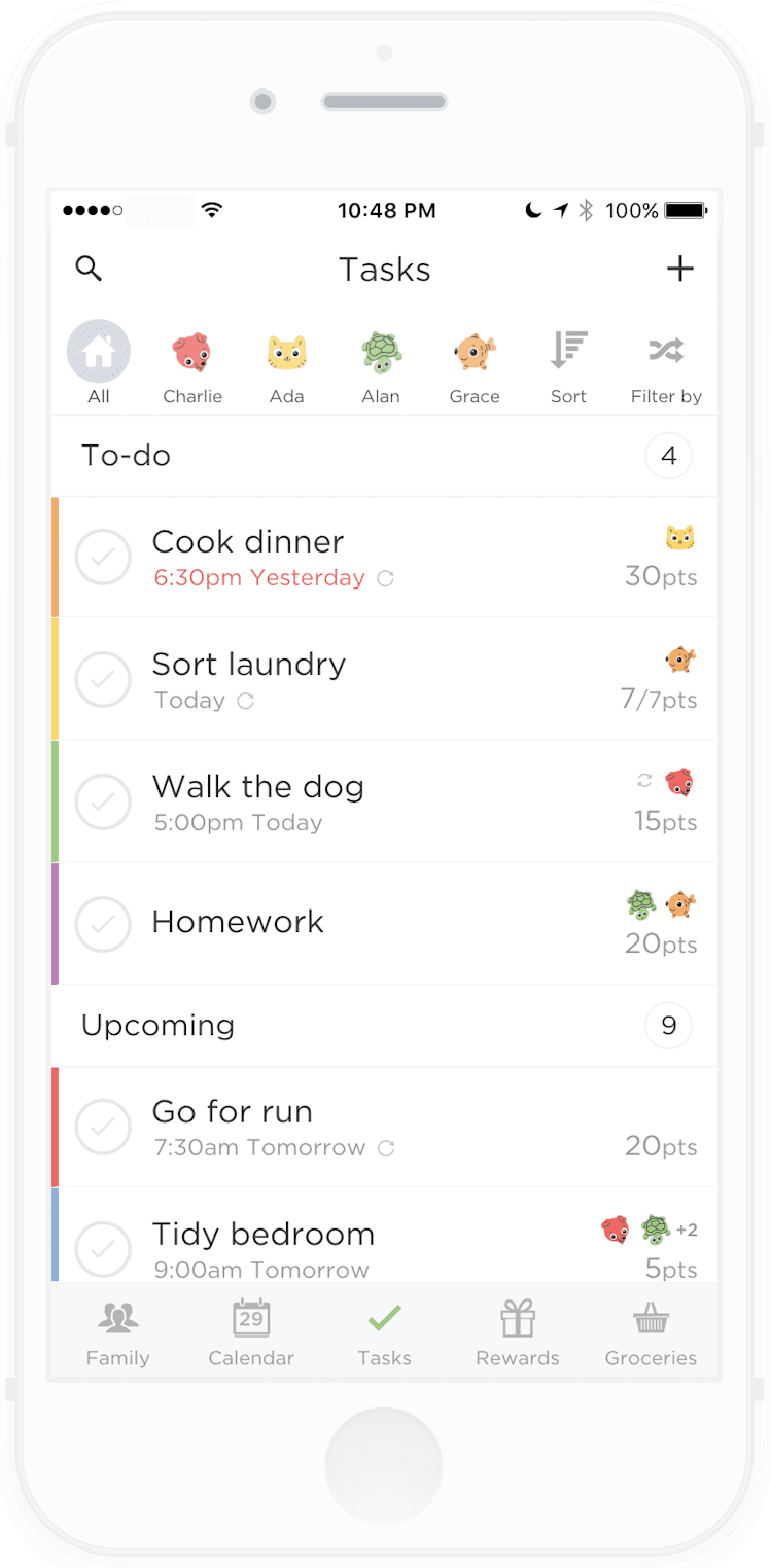 OurHome Chore App for Kids and Parents