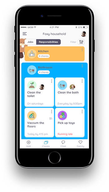 free chore chart app Homey Chore App for Kids
