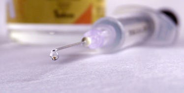 vaccine needle