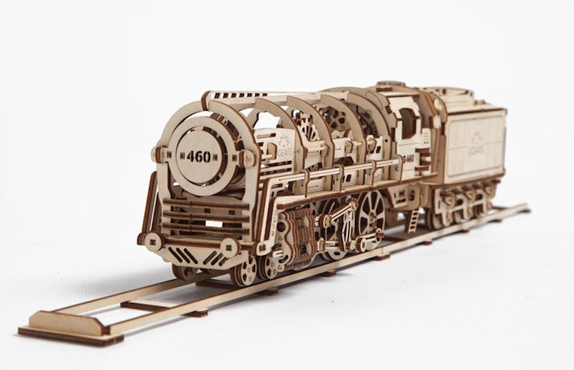 Ugears Railroad Model