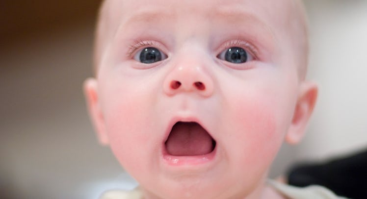 baby freaking out