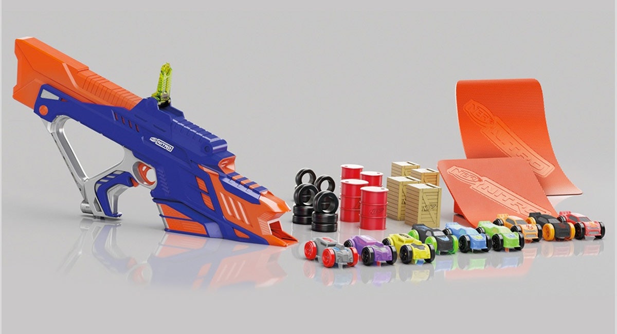 Nerf nitro hot sale car launcher