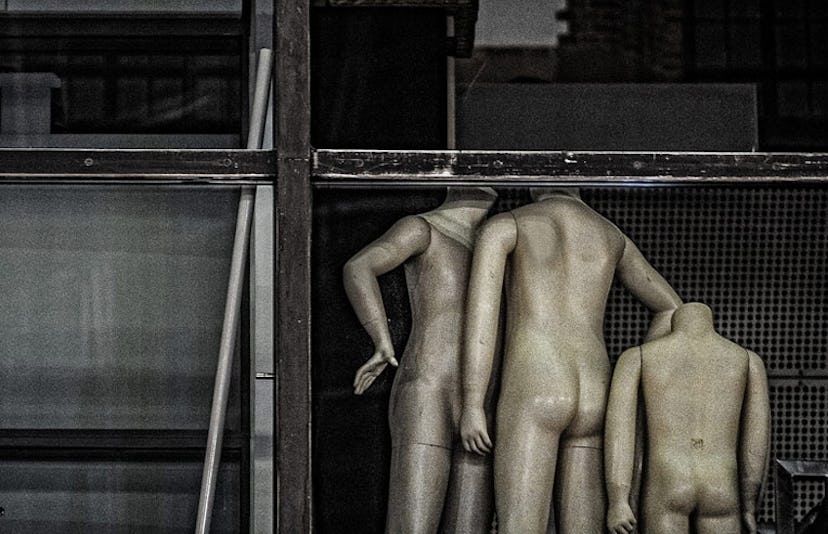 nudist mannequin family