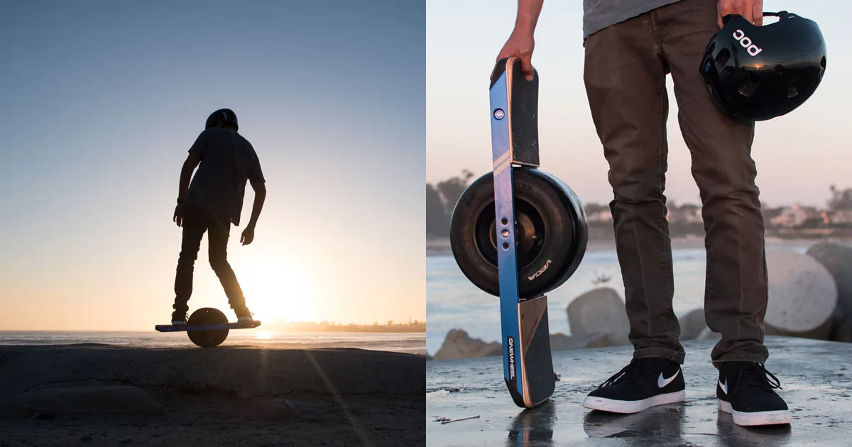 One Wheel Riding Device Onewheel+ Is An All-Terrain Motorized Skateboard That Hits 20 MPH