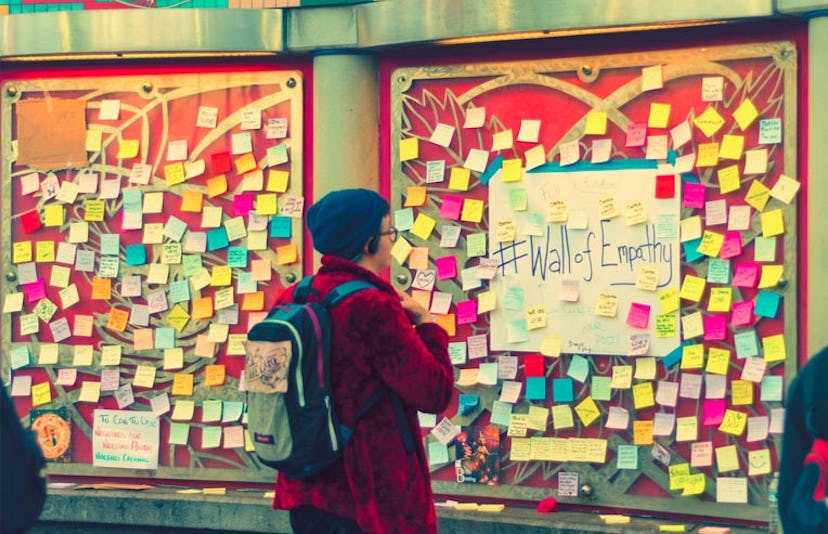wall of empathy in nyc