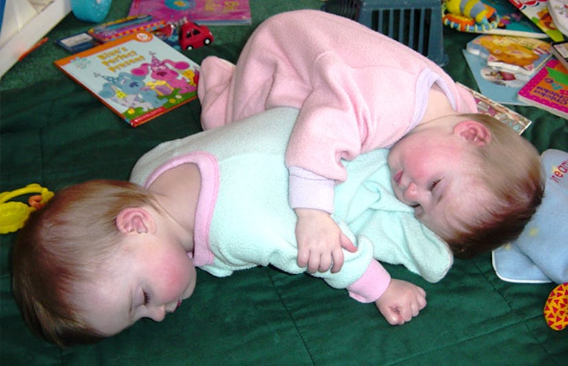 sleeping twins
