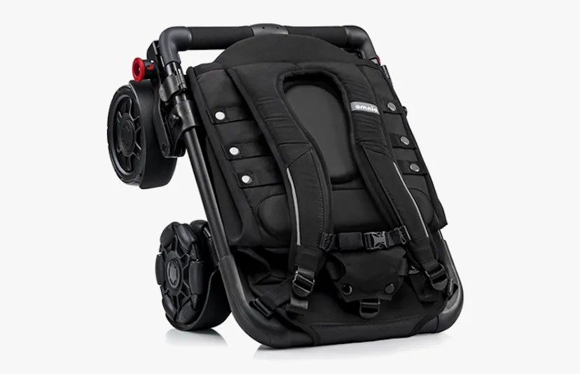 backpack travel pram Stokke YoYo Stroller It can be carried by the carry handles on the side Omnio Is A Full-Sized Stroller