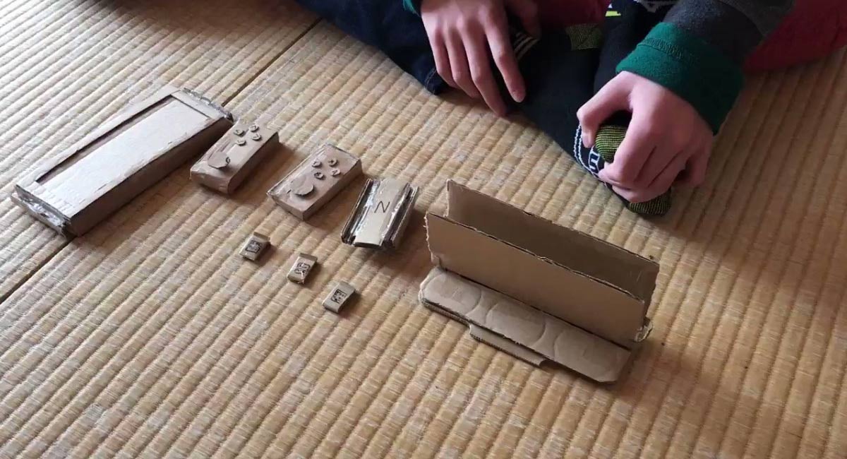 Kid Creates His Own Nintendo Switch Out Of Cardboard