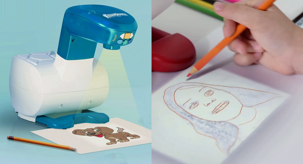 The FollowGrams Smart Projector Teaches Your Kid How To Draw