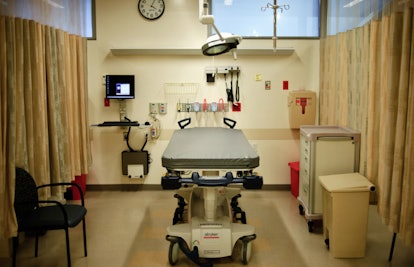 hospital bed