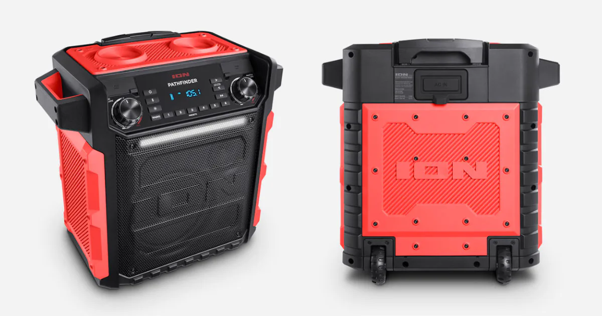 Ion Audio ION Audio Pathfinder Is A Rugged Bluetooth Speaker That Can Weather The ...