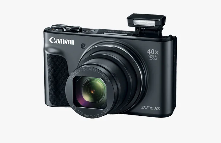 Compact Canon PowerShot SX730 Has a 40X Zoom