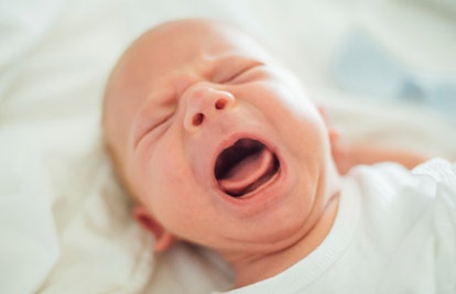 baby crying from colic