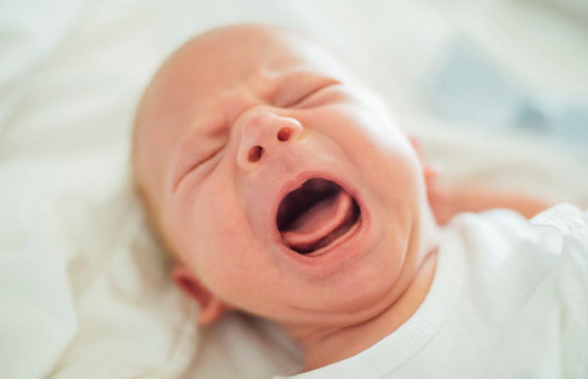 baby crying from colic