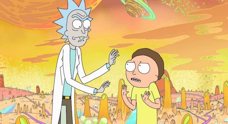 rick and morty cover