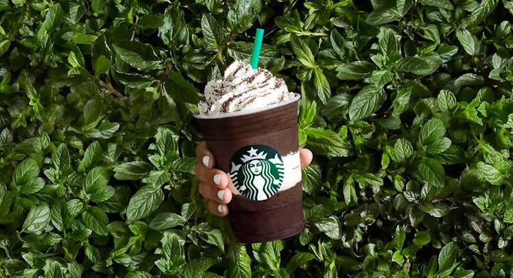 starbucks Midnight Mint Mocha Frappuccino