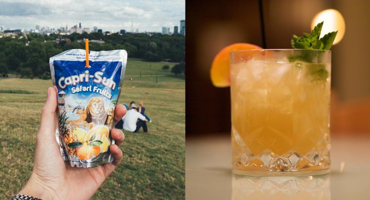 kids drink cocktails