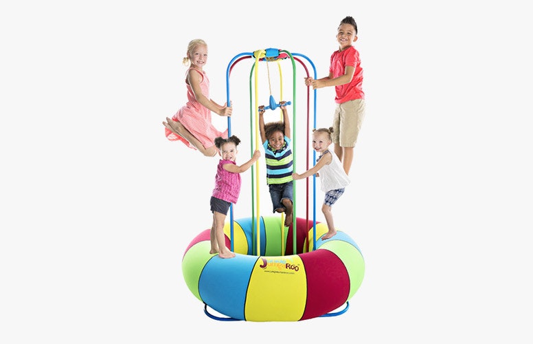 The Jungle Jumparoo Is the 3-in-1 Backyard Bounce Toy