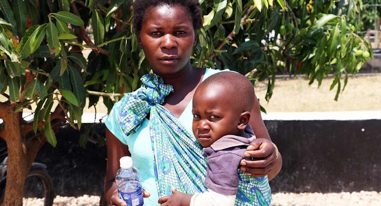 mother and child in zambia