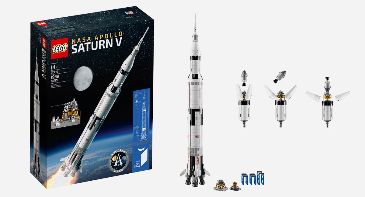 Lego saturn best sale v rocket