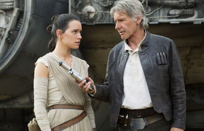 rey and han solo