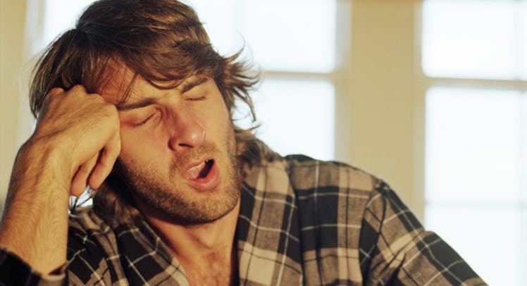 tired man