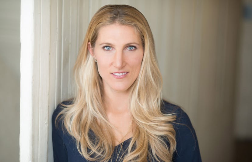 A closeup of Dr. Vanessa Kerry in a long-sleeved shirt