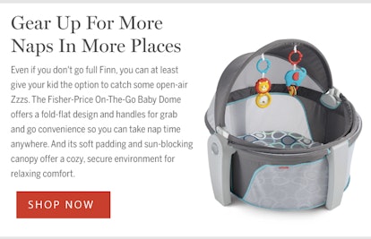 fisher-price on the go baby dome fatherly