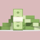 pile of money illustration
