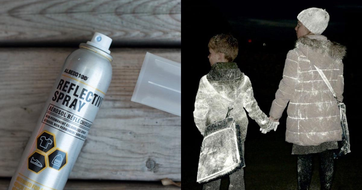 Albeddo Saves Kids' Lives & Boredom This Summer With Reflective Spray Paint