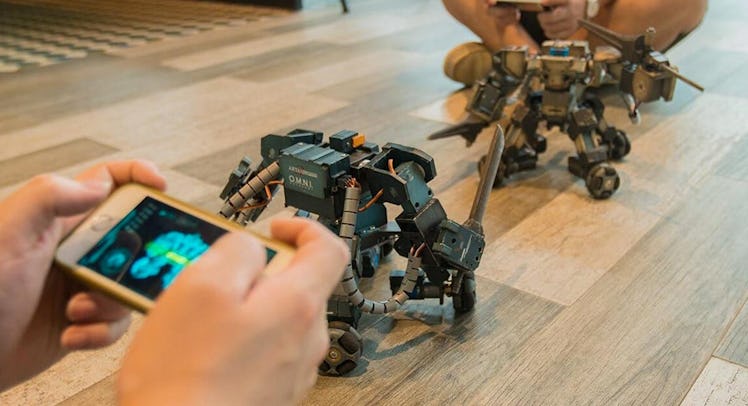 Ganker fighting robots