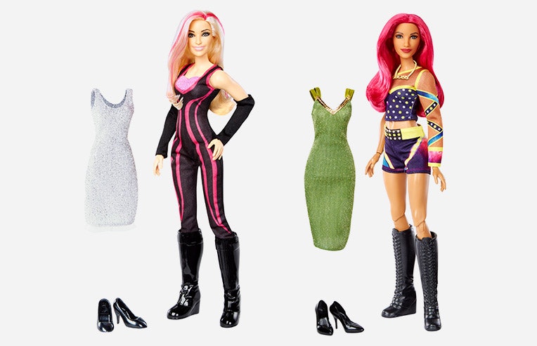 Mattel and WWE Launch Wrestling Barbie Dolls
