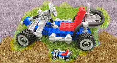 3d printed lego truck
