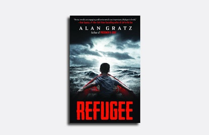 The cover of the book Refugee by Alan Gratz, a modern refugee story for kids