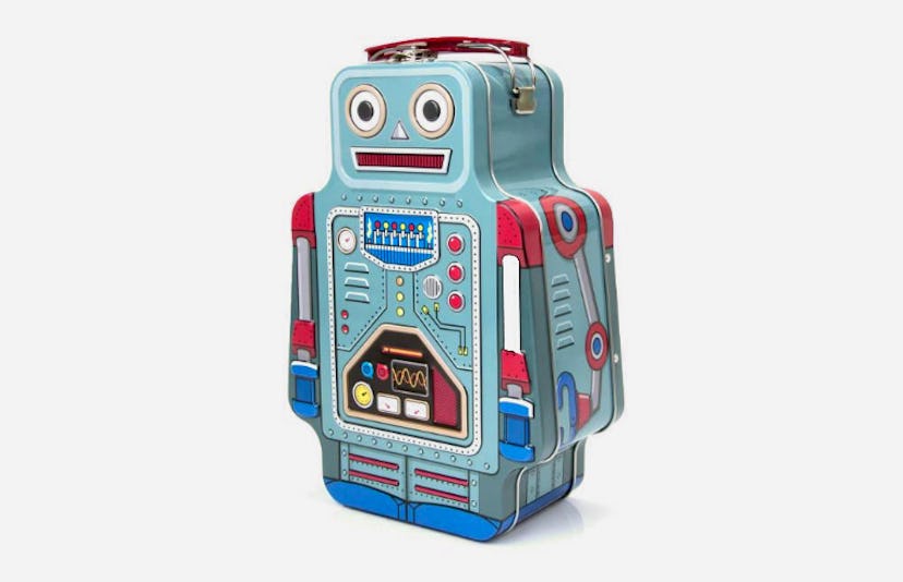 Robot Tin Lunch Box