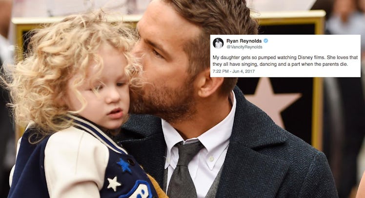 ryan reynolds daughter tweets