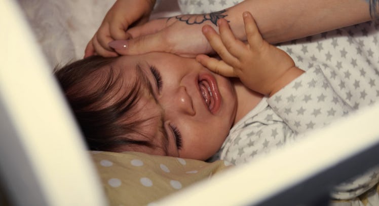 baby crying at bedtime