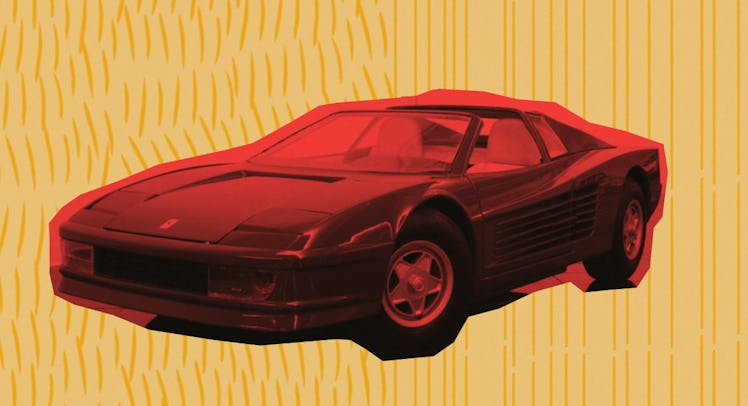 ferrari testarossa go kart