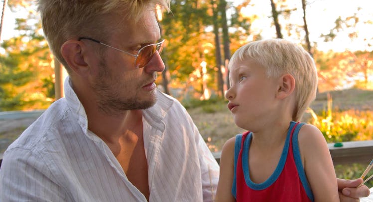 kid asking dad questions