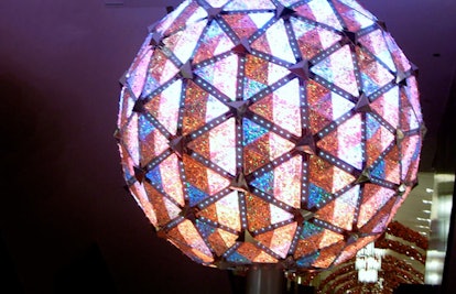 The Times Square ball drop