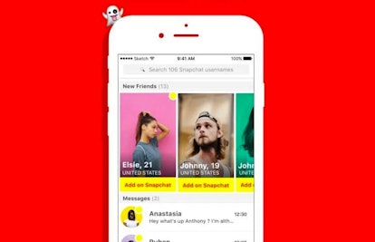 Yellow app for Tinder