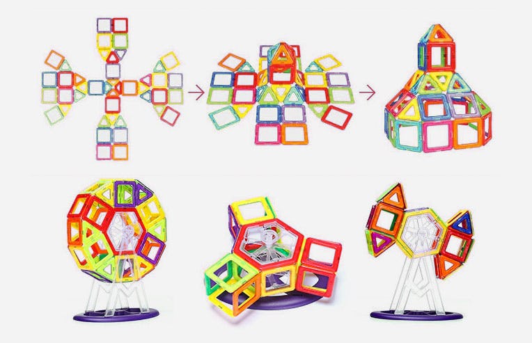 IMDEN Building Tiles Are A Fun STEM Toy That Connect Using Magnets