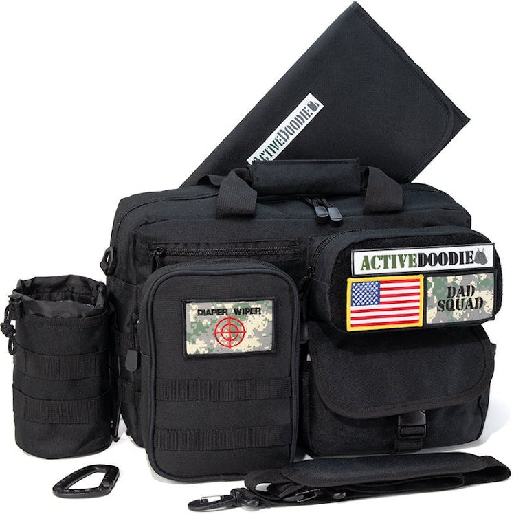 Dad Diaper Kit Messenger Bag by Active Doodie