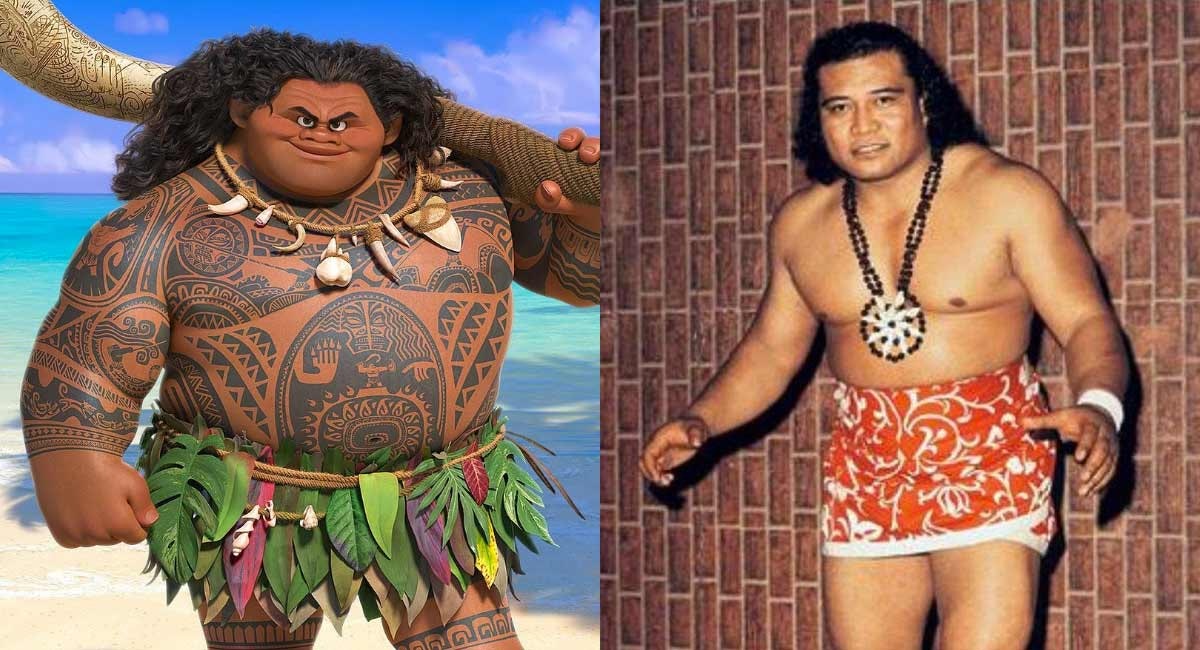 Jhaiho  Did You Know Maui from the Disney Movie Moana was brought to  life by the vocal talents of Dwayne The Rock Johnson Like Maui The Rock  also has Maori body