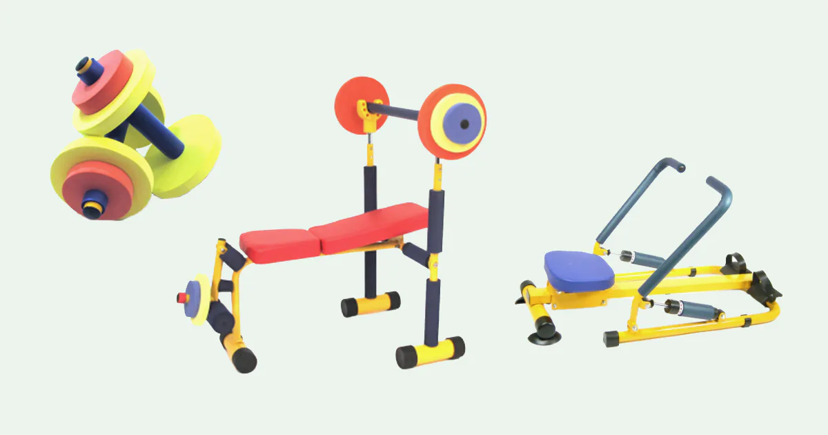 Fun & Fitness Kids Is A Line Of Exercise Equipment Designed For Kids