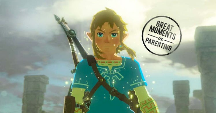 Screenshot from "The Legend of Zelda" game