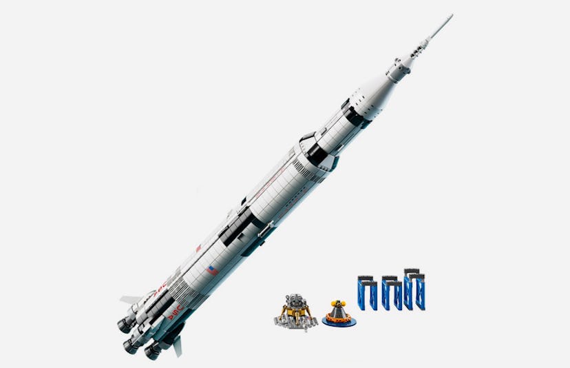 LEGO Apollo Saturn V Rocket playset 