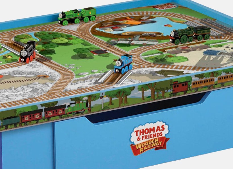 Thomas wooden railway grow with me hot sale play table