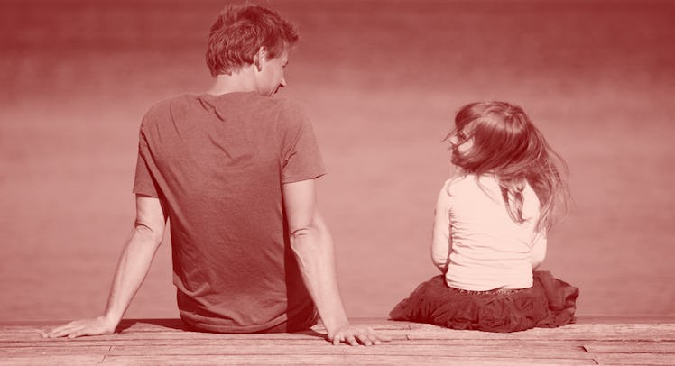 A father having his one-on-one time with his daughter