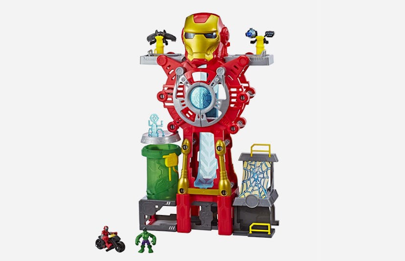 Playskool Heroes Marvel Super Hero Adventures Iron Man Headquarters playset